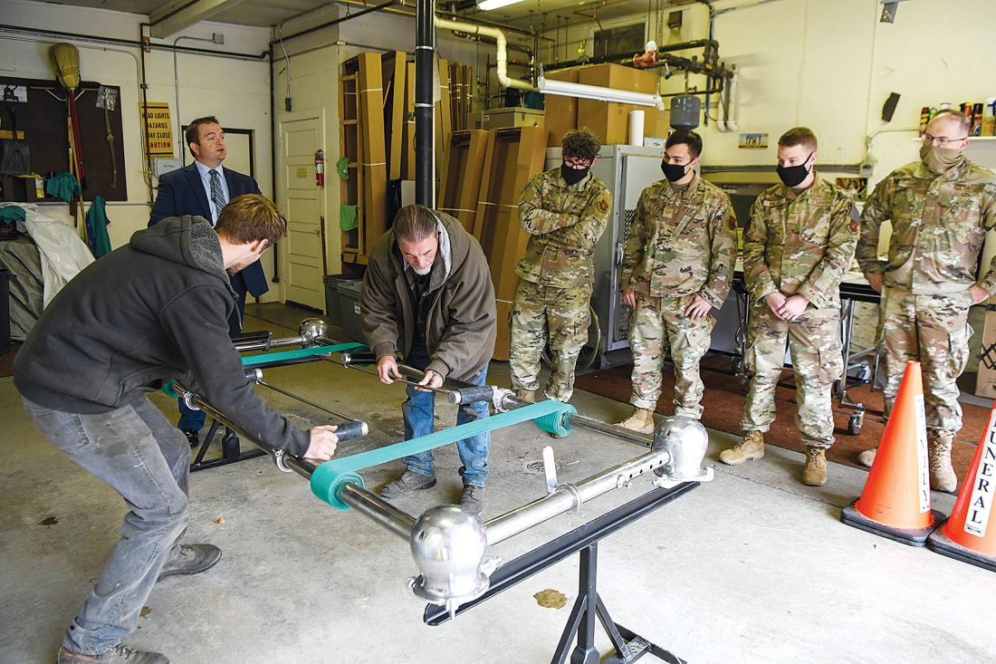 Minot AFB Honor Guard receives equipment News, Sports, Jobs Minot